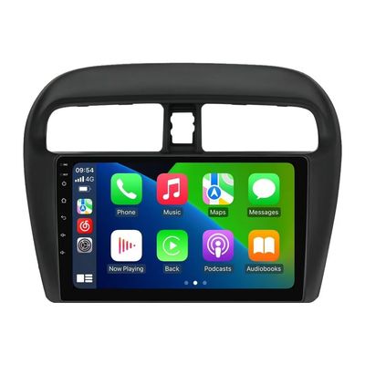 8+256GB 8Core Radio for Mitsubishi Mirage Radio 2012-2018 Stereo Dash Kit Car GPS Navigation,9" IPS Touch Screen Head Unit with Car-Play & Android Auto/SWC/DSP/Rear View