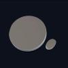 AMNOUR D90F800 D95F800 Primary Mirror Secondary Mirror Set Spherical Reflector Lens for Telescope DIY(D90F800 Set), JTSF9648 view 1