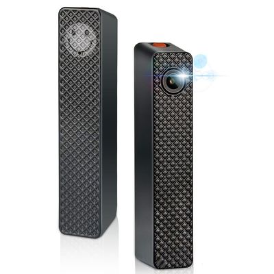 VSYSTO WiFi Body Camera with 64G Card Audio and Video Recording, HD 1080P Portable DVR with Magnet Bracket for Play with Pet, Law Enforcement, Security, Delivery, Traveling, Outdoor Sports (Black-1)