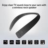 Panasonic WN10 Wireless Wearable TV Neck Speaker with Easy Set Up, Bluetooth, Connect to Two Devices, Built-in Microphone for Hands-Free Calling, Splashproof with IPX4 - SC-WN10PP-K view 2