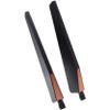 Deal4GO 2-Pack GENUINE High Gain SMA External WiFi Antenna PULLED from RT-AC5300 WLAN Card Wireless Router Antenna, Black, 5300ANT2 view 2