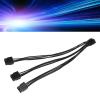 12VHPWR PCIE 5.0 12+4Pin Extension Cable, 12+4Pin to 3x8Pin GPU Cable Alloy Copper Terminals for 4090 GPU view 2