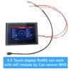100BALANCE Connection Cable to 4.3inch Touch Screen RS485 Port & WiFi 450mm GH1.25 for Smart Active Balance BMS view 2