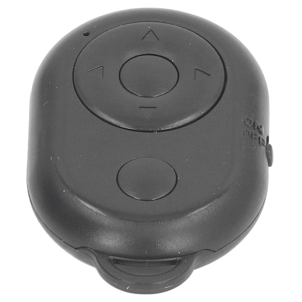 Selfie Clicker, USB Type C Charging Multifunctional 10m App Page Turner Remote Control for (Black)