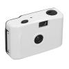 Denash Film Camera, Retro Shutter Speed 1/100s Lightweight ABS 35mm Film Camera Simple for Snorkeling (White and) view 2