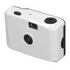 Denash Film Camera, Retro Shutter Speed 1/100s Lightweight ABS 35mm Film Camera Simple for Snorkeling (White and) view 3