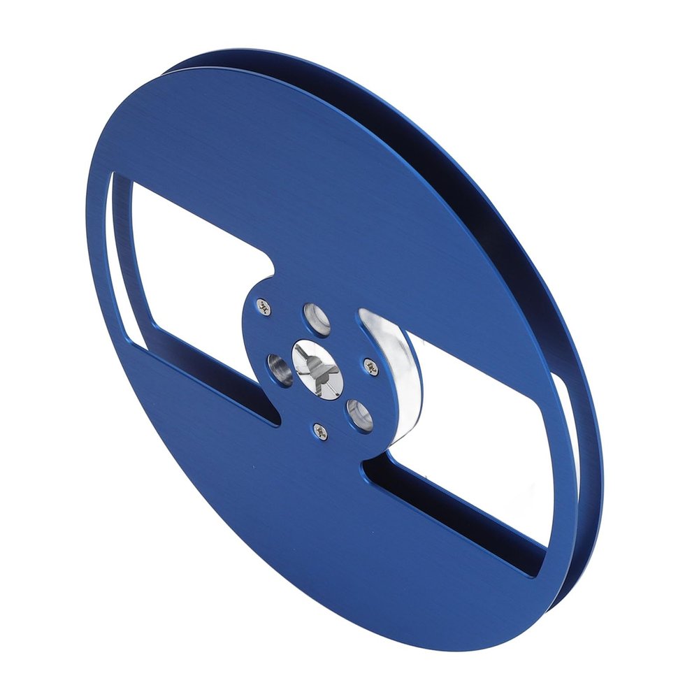 7 Inch Open Reel Takeup Reel, 1/4 7 Inch Empty Tape Reel 2 Holes Aluminum Alloy Easy Installation Improve Sound Quality for 1/4 Inch Tapes (Denashbe7ac351n2-14)