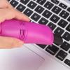 Keyboard Vacuum, Portable Computer Vacuum Cleaner for Laptop (Roseate Red) view 3