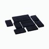 10 PCS Thermal Conductivity Carbon Fiber Thermal Silicone Sheet, 25W Carbon Based Thermal Pad Heat Sink, Carbon Fiber Silicone Sheet (10, Length*Width=2020mm, Thickness=1.5mm) view 4