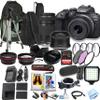 Canon EOS R10 24.2MP APS-C CMOS Sensor Mirrorless Camera with 18-45mm and 75-300mm Lense+ Sling Backpack + 128GB Memory Card + Video Light + Microphone + More (Pro Video Bundle) (Renewed) view 1