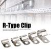 80PCs R Type Clip Cable Clamp Kit Hardware Parts 304 Less Steel 6-16mm Professional Accessories view 4