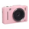 Tangxi Digital Camera 4K, 48MP 16X Digital Zoom Autofocus Camera with 2.8 inch Display Screen, Cute Portable Vlogging Video Camera for Travel, Students (Roseate) view 1