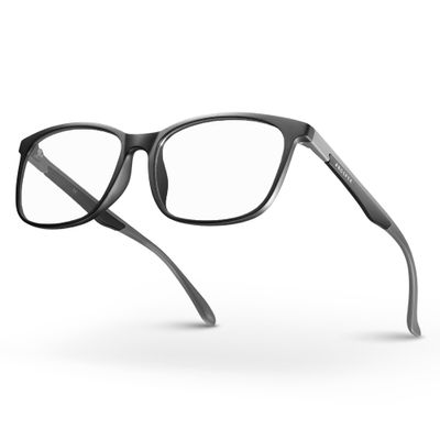 Prospek Blue Light Blocking Glasses CARBON Clear Lens for Work & Gaming Helps Reduce Digital Eye Strain Professional Style for Men & Women