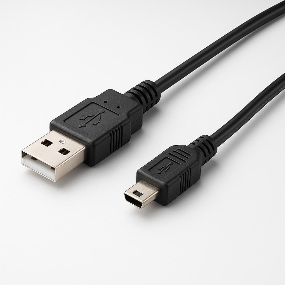 DirectNine Basics USB Data Cable/Cord for Olympus Digital Voice Recorders DS-30, DS-40, DS-50, DS-61, DS-2400, DS-2500, DM-10, DM-420, DM-620, W-10