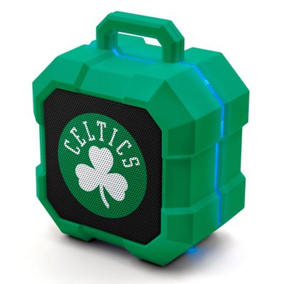 SOAR NBA Shockbox LED Wireless Bluetooth Speaker - Water Resistant IPX4, 5.0 Bluetooth with Over 5 Hours of Play Time - Small Portable Speaker - Officially Licensed NBA, Perfect Home & Outdoor Speaker