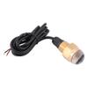 EVGATSAUTO Brass Glass Blue LED Underwater Light Lamp Drain Plug Yacht Accessory for Marine Boat 12V view 4