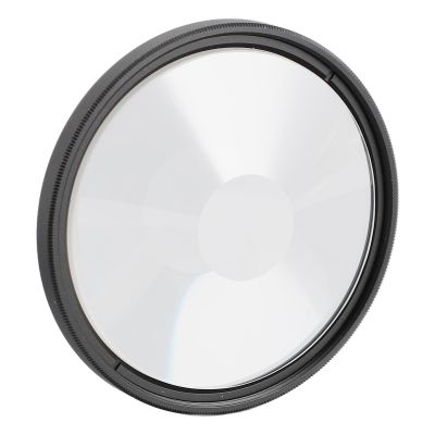 55mm Prism Lens Filter, Distortion Blur Effect Filter, Optical Glass, Aluminum Alloy, for Videography, Portraiture, Still Life