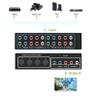 Component AV Video Switch Box 4 in 1 Out, BolAAzuL 4 Port 5 RCA YPbPr Cable RGB Component AV Switcher Selector Converter 4-Way Plug & Play for Retro Gaming PS2 Wii Xbox DVD Player TV view 3
