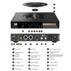 SMSL VMV T2 MQA-CD Transport, Hi-Res Digital Media Center, MQA Full Decoding, 32bit/768kHz DSD512 USB/CD Player/AES/EBU/Clock Input Optical/Coaxial/AES/EBUx2/I2S/Clock Output view 4