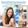 Smallest Wireless WiFi IP Camera,HD1080P Portable Mini Camera with Video Recording Live Feed,Baby Monitor,Nanny Cam,with Night Vision,Motion Detection,Cloud Storage for Security with iOS Android APP view 4