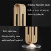 JevLoN Universal Headphone Stand for Desk, Solid Wood Headset Stand, Gaming Headphone Stand with Heavy Duty Metals Base for All Headphone Sizes(B) view 4