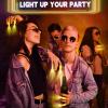 Finger Lights, 50Pcs Yellow Flashlights Finger for Kids Glow Party Favors Bulk, Led Light Up Finger Light for Easter Back to School Classroom Prizes Trick or Treating Christmas view 3