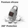 Geiomoo Silicone Carrying Case for JBL Clip 5, Protective Portable Scratch Shock Resistant Cover (Gray) view 4