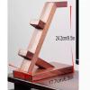 JevLoN Wooden Controller Stand with Headphone Holder, Wood Headphones Stand Holder Gamepad Holder, Controller & Headset Stand, for All Kinds of Game Controller and All Headphone Sizes(A) view 2