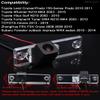 1280 * 720 Pixels car Rear View Backup Camera Replacement for Toyota Land Cruiser Prado 4Runner Hilux Fortuner Subaru Forester Outback Impreza WRX Sedan Parking Reverse Vehicle Camera Waterproof view 3