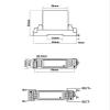 GVMUKNYE 0-5V 0-10V Output AC Voltage Transmitter 50V/75V/100V/200V/300V/500V/1000V High Voltage Sensor DC12V(AC0-110V Input,0-10V) view 2