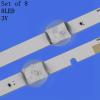 8PCS/Set LED Backlight Strip Fit for Samsung UN48J5200 UE48J5200AW UE48J5250 UE48J5270 UE48J5005 BN96-37296A 37297A 2015 SVS48 view 2