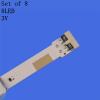 8PCS/Set LED Backlight Strip Fit for Samsung UN48J5200 UE48J5200AW UE48J5250 UE48J5270 UE48J5005 BN96-37296A 37297A 2015 SVS48 view 3