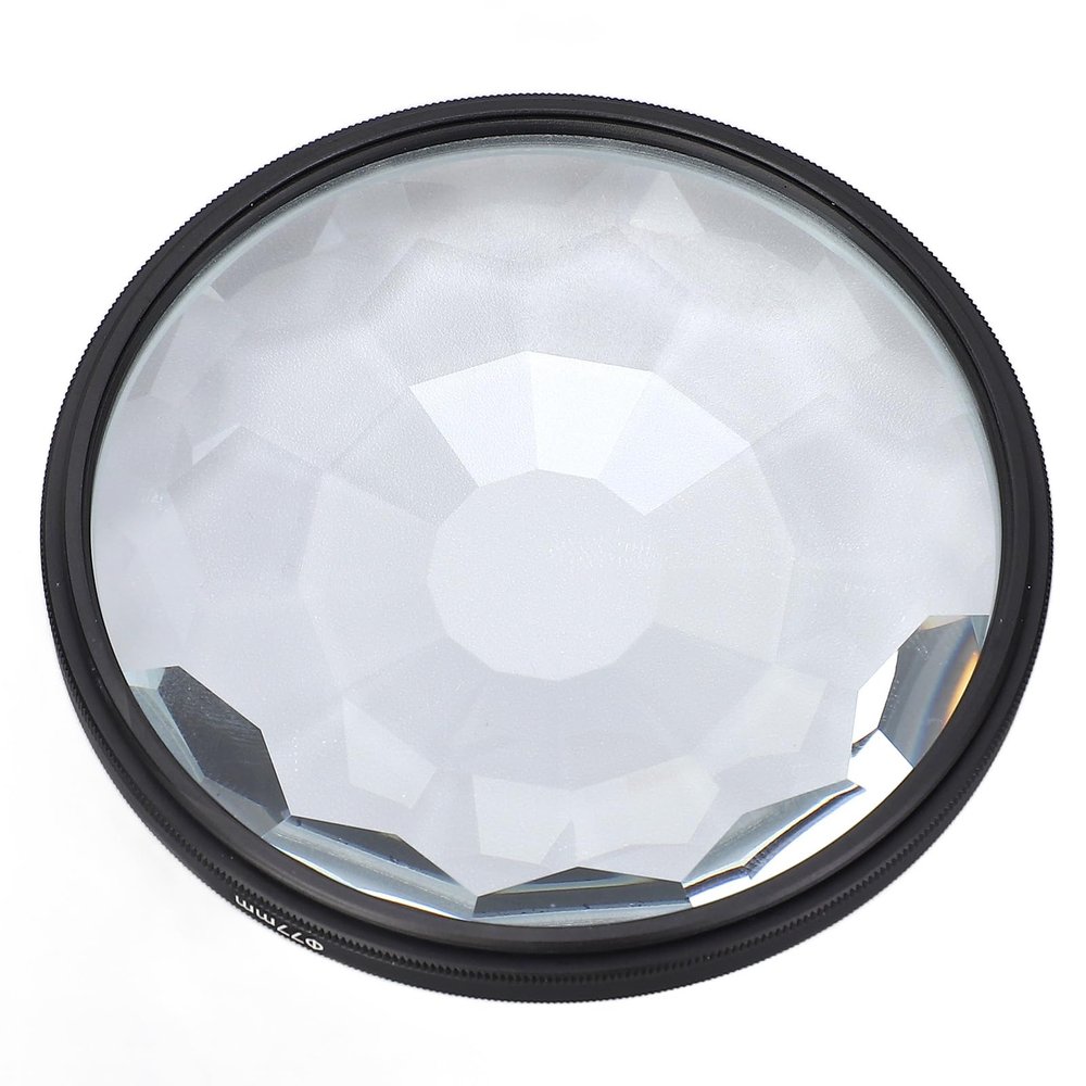 Kaleidoscope Prism Camera Lens Filter, Optical Glass Photography Special Effect Filter, MRC Coating, for DSLR Mirrorless Compact Cameras