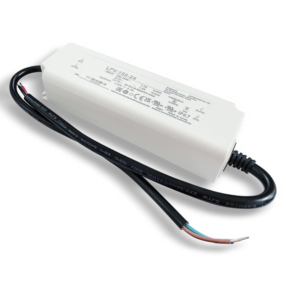 (1PC) LPV-150-24 150W Single Output Switching Power Supply 24V 6.3A