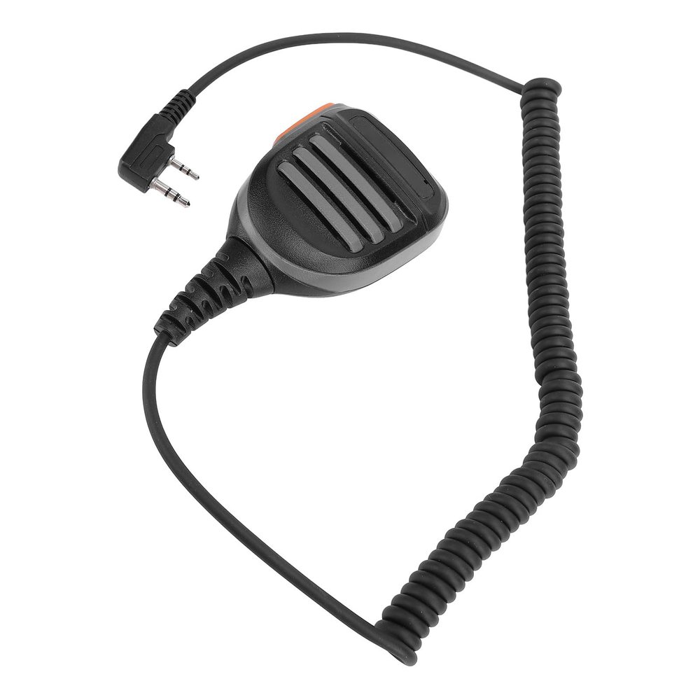 2 Way Radio Speaker Mic, IP54 Handheld Speaker Microphone with Back Clip, Clear Sound Communicate, for TH D72A, TH K20A, TH D7, TH 25, NX 3220