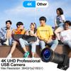 ALPCAM HDMI USB Camera 4K 30fps Webcam 10X Manual Zoom USB Webcam with 5-50mm CS Lens H.264 Video Conference Camera for Computer Laptop Raspberry Pi Jetson Nano view 2