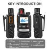 KSUN 3G/4G Network Radio with PTT Button 1.7 Inch Screen WiFi Hotspot Walkie Talkies Long Range 100 Miles Push-to-Talk for Zello Android ZL60 view 2