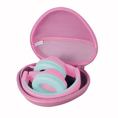 Adada Hard Travel Case for Anker Soundcore Life Q20 /Anker Soundcore Life Q30 Hybrid Active Noise Cancelling Headphones (Pink)