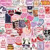 100pcs Kindle Bookish Book Stickers for Water Bottles Laptop Motorcycle IPAD Ebook Guitar Skateboard Graffiti Decals for Adults view 1
