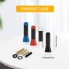 RGOAANC Car Short Antenna, Antenna for Truck, 1.37 inch Carbon Fiber A ntenna Kit with Screws, Universal Automotive Accessories Car Audio Antennas for AM/FM Radio Reception (Blue, 1.37 inches) view 2