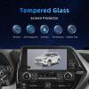 xjzshly Screen Protector for 2025 2024 2023 Toyota Highlander L/LE/XLE/XSE/Hybrid 8 Inch Tempered Glass Protective Film Navigation Entertainment System Touchscreen Cover Accessories HD Clear view 2