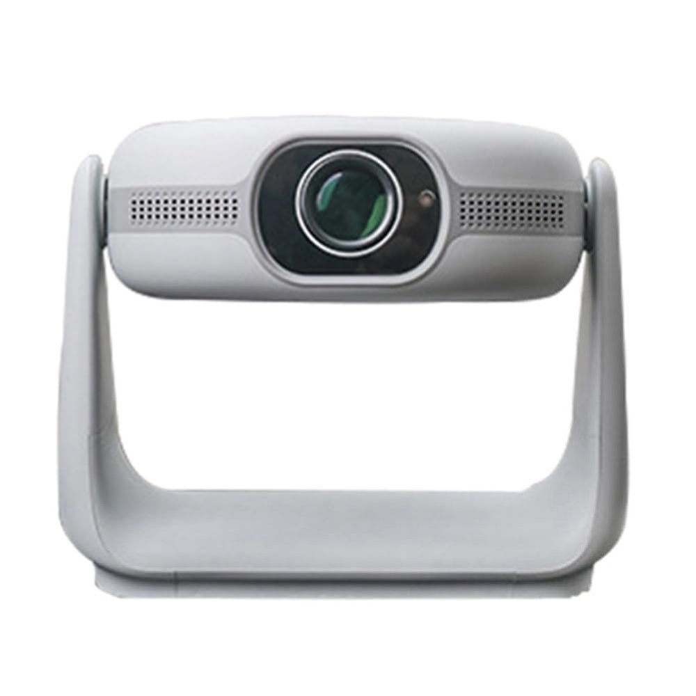 Geuxe Smart Android 11.0 1080P Projector with 5G WiFi Lamp Portable Projectors 4K Support HD Video Home Projector US Plug