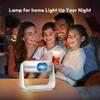 Geuxe Smart Android 11.0 1080P Projector with 5G WiFi Lamp Portable Projectors 4K Support HD Video Home Projector US Plug view 4