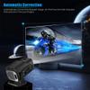 Geuxe HY320 Mini Native 720P Android 11 Projector 200ANSI Wifi6 BT5.0 Cinema Outdoor Portable 180 Rotable Projector,US Plug, Black, 500734168A2 view 2