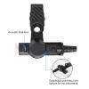 10PCS Walkie-Talkie-Compatible 2-Pin Earpiece with Mic, Covert Air Tube Design, Big PPT Compatible for CP185, CP200, CP200D, RDM2070D, BPR40, Black, Ideal for Professional Communication view 3
