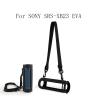 XBERSTAR Speaker Case for Sony SRS-XB43 Speaker Speaker Protective Cover Travel Carrying Case with Shoulder Strap, Black view 3