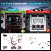 2G 64G for Ford Expedition 2007-2014 Automatic A/C Car Radio Stereo Replacement with Wireless Carplay Android Auto 9inch1080P Touchscreen with Bluetooth 28UI RDS FM Radio Mirror Link Backup Camera view 2