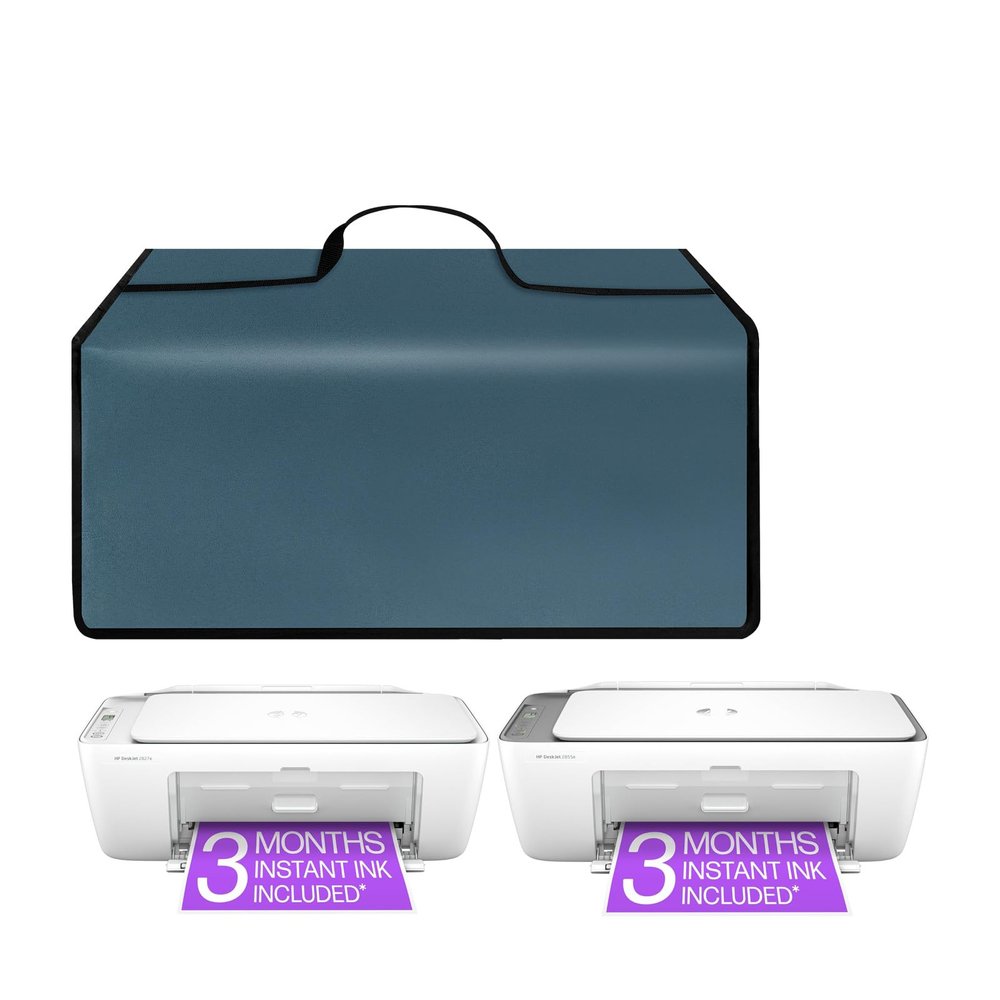 Printer Dust Cover Phone Printer Case Dustproof Anti-static Nylon Lid for HP DeskJet 2855e/2755e Wireless All-in-One Color Inkjet Printer Wireless Home Printer