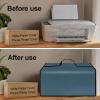 Printer Dust Cover Phone Printer Case Dustproof Anti-static Nylon Lid for HP DeskJet 2855e/2755e Wireless All-in-One Color Inkjet Printer Wireless Home Printer view 3