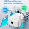 Geuxe 300M WiFi Repeater Booster Range Extender for Home & Office,Internet Extender Signal Booster with 4 Antennas US Plug, white, 500720277A1 view 4